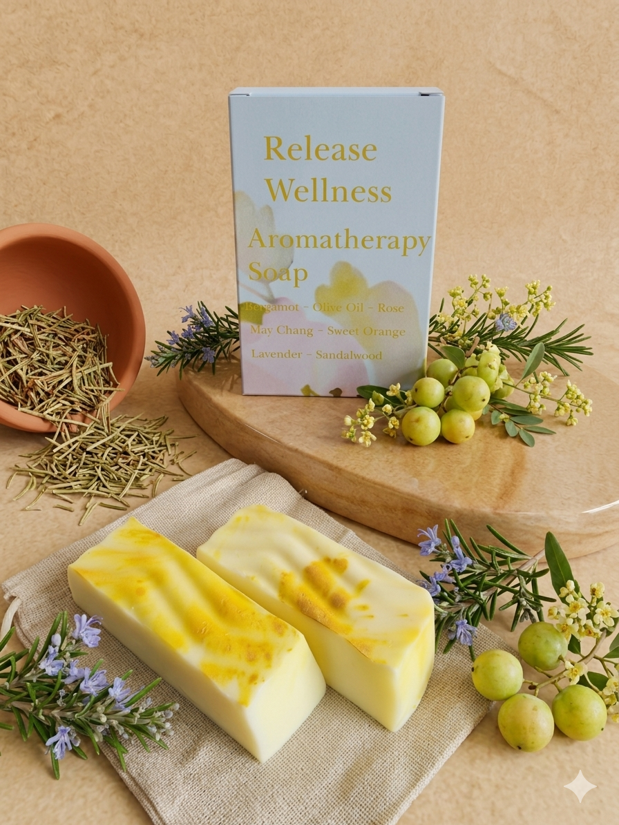 Gentle, Aromatherapy Soap with Essential Oils