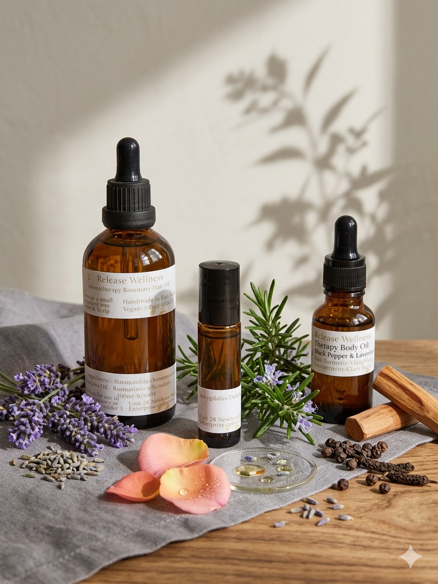 A Trio of Oils Gift Set