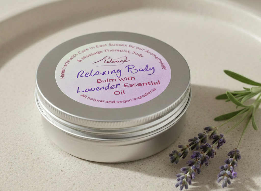 Relaxing Body Balm with Lavender Essential Oil